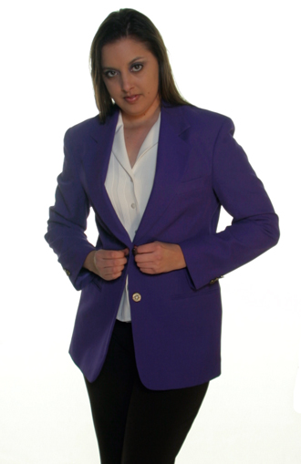 purple blazers